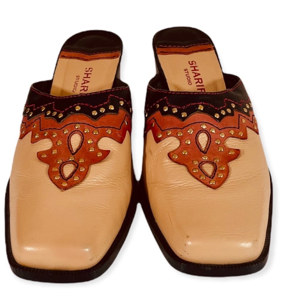 Sharif Southwest Design Leather Block - image 1